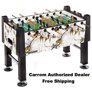 CARROM REALTREE XTRA® SNOW™ SIGNATURE FOOSBALL - Foosball Master