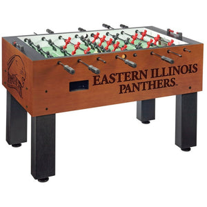 East Illinois Logo Foosball Table - Foosball Master