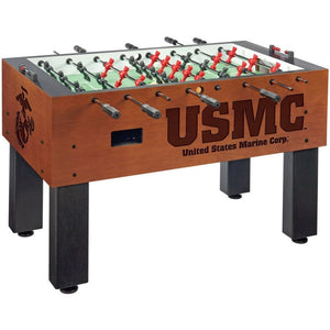 Official Military Logo Foosball Table - USMC - Foosball Master