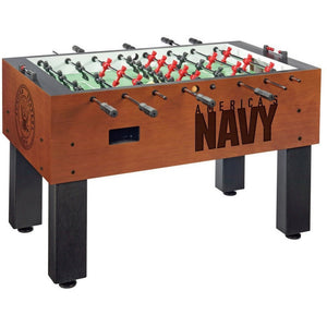 US Navy Logo Foosball Table - Foosball Master
