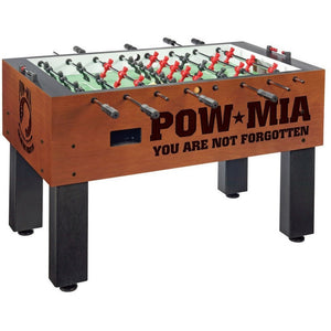 Pow-Mia Logo Foosball Table - Foosball Master